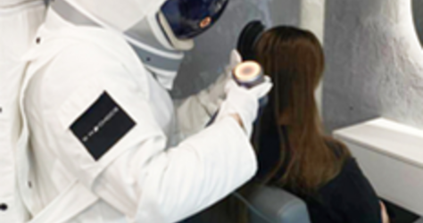 В Космосе, бьюти-пространство