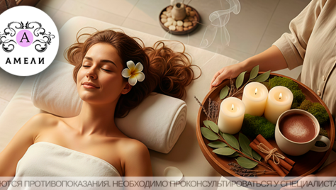 Выберите свою СПА-программу в салоне красоты «Амели» со скидками до 60%!