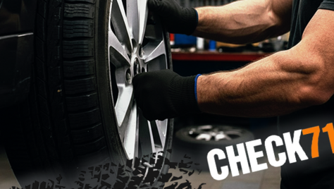Шиномонтаж, замена масла и другие услуги для Вашего авто со скидкой до 100% в «Check71»!